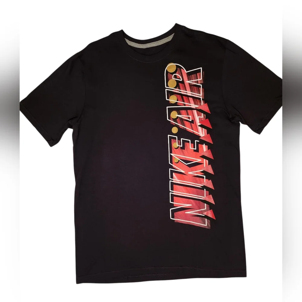 Men's Nike Air Mamba Powerflight Tagless T-Shirt Black/Gold Size Large